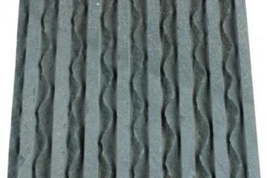 Batu Andesit Alur Rokfis Lurus